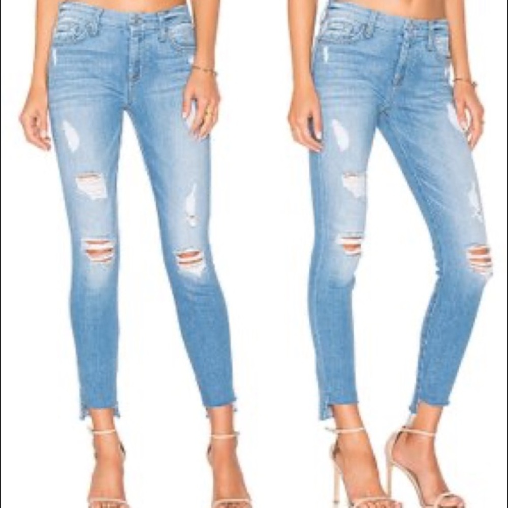 7 For All Mankind the ankle skinny “13”
